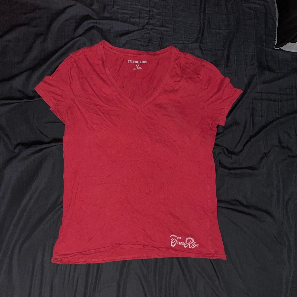True Religion women’s tshirt top size Large